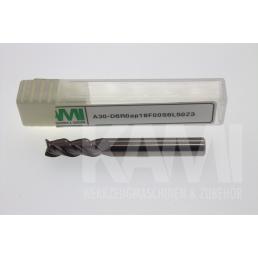 Alu-Schaftfräser 3 Schneiden A30-D6R0ap18F0S6L50Z3