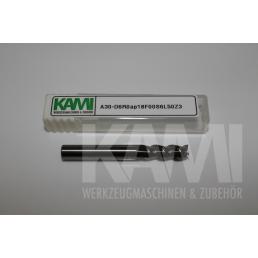 Alu-Schaftfräser 3 Schneiden A30-D6R0ap18F0S6L50Z3