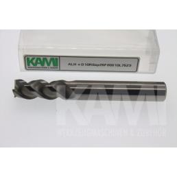 Alu-Schaftfräser 3 Schneiden ALH+D10R0ap25F0S10L75Z3