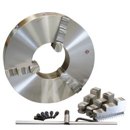 Drehfutter 3-B Drehfutter D=630, DIN6350, Guss, einteilige Backen