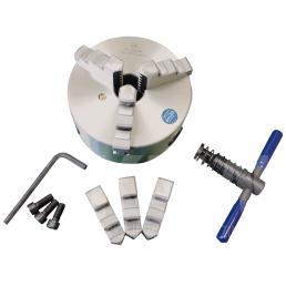 Drehfutter 3-B Präzisionsdrehfutter D=200, DIN6350, Guss, einteilige Backen