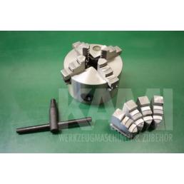 Drehfutter 4-B Drehfutter D=100, DIN6350, Guss