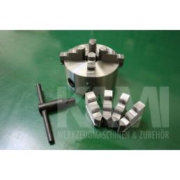 Drehfutter 4-B Drehfutter D=125, DIN6350, Guss