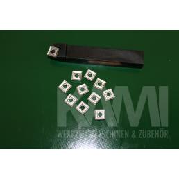 Drehstahl  20 mm PSBNR 2020-12 mit 11 Wendeplatten