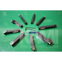 Drehstahlset 1 2 mm mit Wendeplattensystem 9-teilig
