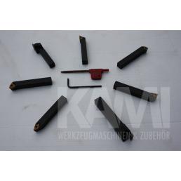 Drehstahlset  8 mm mit Wendeplattensystem 7- teilig