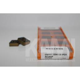 Drehwendeplatte 10 Stück Drehwendeplatte CNMG120412E-PD3 AC250P