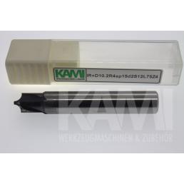 Fräser with Innenradius IR+D10,2R4ap15d2S12L75Z4