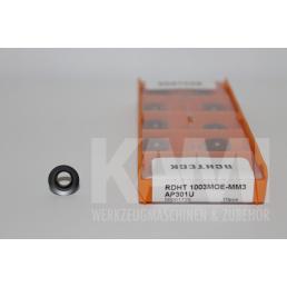 Fräswendeplatte  Fräswendeplatte RDHT1003M0E-MM3 AP301U