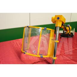 Futterschutz Fräsmaschine mit Rückholfeder Futterschutz Fräsmaschine mit Rückholfeder