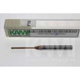 Ballkopffräser  F45+D1,5R0,75ap3FS4L50Z2