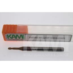 Ballkopffräser  F45+D2R1ap4F10S4L50Z2