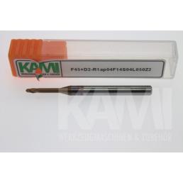 Ballkopffräser  F45+D2R1ap4F14S4L50Z2