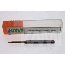 Kugelkopffräser  F45+D2R1ap4F16S4L50Z2