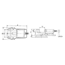 mechanischer Präzisionsschraubstock  JV 130