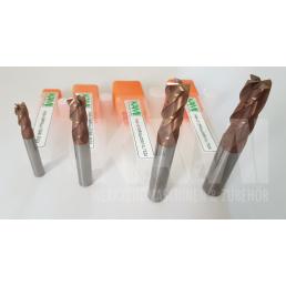 end mill cutter Set VHM-Fräser D6/D8/D10/D12