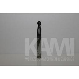 Vollradiusfräser 2 Schneiden P45+D5R2,5ap10F0S6L50Z2