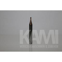 Vollradiusfräser 2 Schneiden P55+D2R1ap4F0S6L50Z2