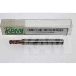 Vollradiusfräser 4 Schneiden P55+D4R2ap8F0S6L50Z4