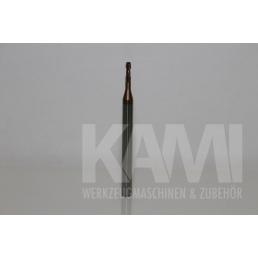 Alu-Schaftfräser 2 Schneiden A30-D2R0ap6F0S4L50Z2