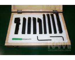 Drehstahlset - 16 mm mit Wendeplattensystem 9 teilig