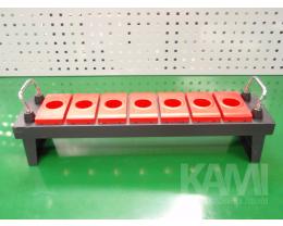 ISO 40 Werkzeugablage - Kunststoff 7 fach