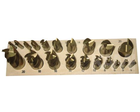 Schaftfräserset - HSS DIN 844 B