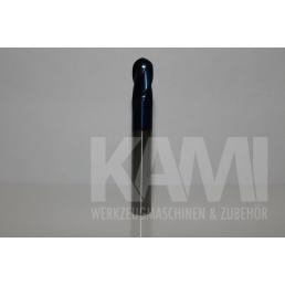 Vollradiusfräser 2 Schneiden P60+D10R5ap20F0S10L75Z2